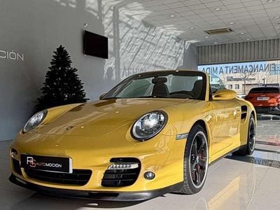 Usado Porsche 997 Turbo 480 CV (353 kW) 2008 Amarillo Descapotable