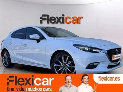 Usado Mazda 3 Style 150 CV (110 kW) 2017 Blanco Berlina