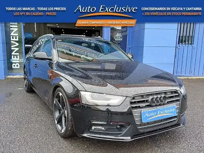 Usado Audi A4 S-Line 177 CV (130 kW) 2015 Blanco Familiar
