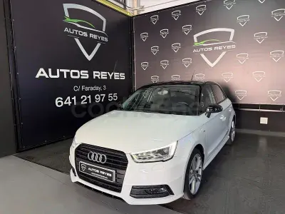 Usado Audi A1 Sportback S-Line 95 CV (69 kW) 2018 Blanco Utilitario