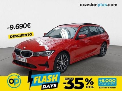 Usado BMW 330 265 CV (194 kW) 2019 Rojo Familiar