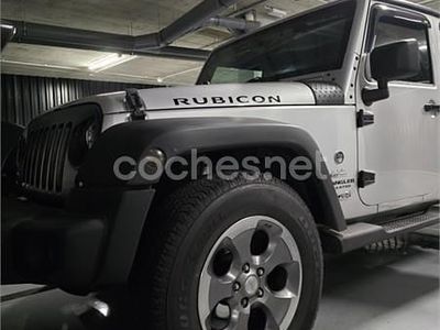 Usado Jeep Wrangler Unlimited Rubicon 177 CV (130 kW) 2008 Gris / plata SUV