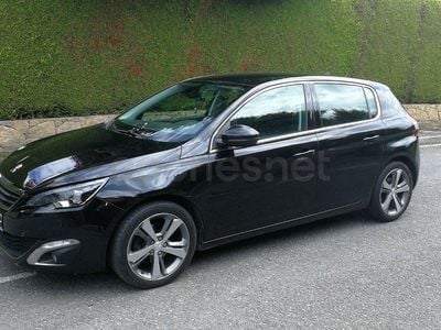Usado Peugeot 308 Allure 92 CV (67 kW) 2014 Negro Berlina