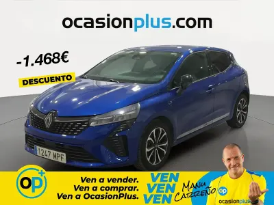 Usado Renault Clio V Techno 90 CV (66 kW) 2024 Azul Berlina
