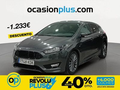 Usado Ford Focus ST-Line 125 CV (91 kW) 2017 Gris
