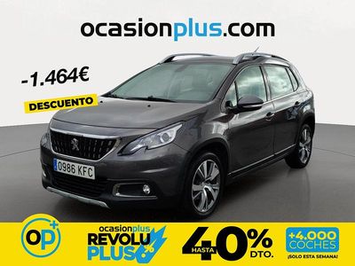 Usado Peugeot 2008 Allure 130 CV (95 kW) 2017 Gris SUV