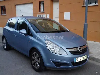Usado Opel Corsa Enjoy 75 CV (55 kW) 2008 Azul Utilitario