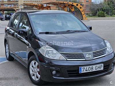 Usado Nissan Tiida Pack 110 CV (80 kW) 2008 Negro Berlina