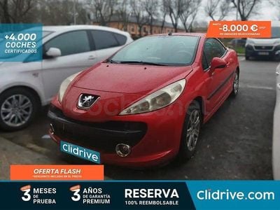 Usado Peugeot 207 CC 120 CV (88 kW) 2008 Rojo Descapotable