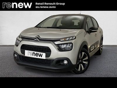 Usado Citroën C3 Feel 100 CV (73 kW) 2021 Gris Utilitario