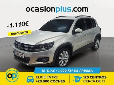 Gris Usado 2015 VW Tiguan SUV | 13.325 € (Precio justo)
