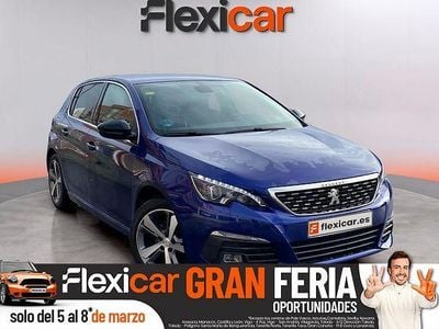 Usado Peugeot 308 GT-line 130 CV (95 kW) 2018 Azul