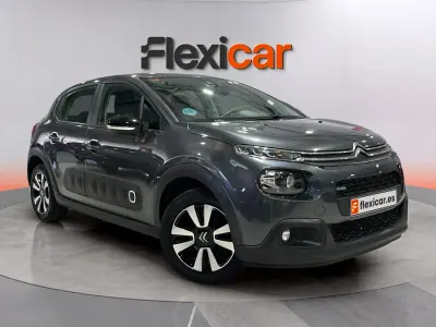 Usado Citroën C3 Feel 82 CV (60 kW) 2017 Gris Berlina