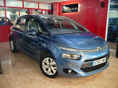 Usado Citroën C4 Picasso Intensive 115 CV (84 kW) 2014 Azul Monovolumen