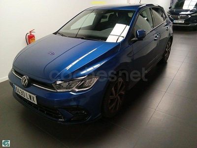 Usado VW Polo R-line 110 CV (80 kW) 2022 Azul Utilitario