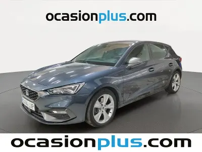 Usado Seat Leon FR 150 CV (110 kW) 2022 Gris Utilitario