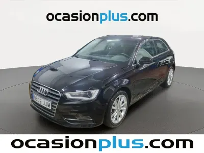 Usado Audi A3 Advanced Plus 125 CV (91 kW) 2015 Negro Utilitario