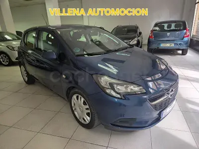 Usado Opel Corsa Expression 90 CV (66 kW) 2015 Azul Utilitario