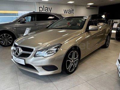 Usado Mercedes E220 170 CV (125 kW) 2014 Beige Descapotable