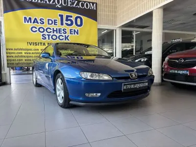 Usado Peugeot 406 Coupe 133 CV (97 kW) 2001 Azul Coupe