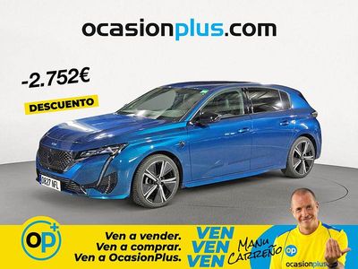 Usado Peugeot 308 GT 130 CV (95 kW) 2024 Azul Berlina