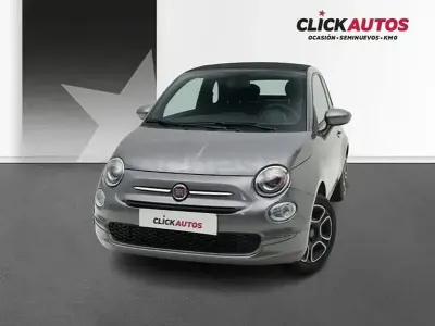 Usado Fiat 500C Club 70 CV (51 kW) 2023 Gris / plata Descapotable