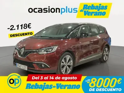 Usado Renault Grand Scénic IV Zen 140 CV (102 kW) 2020 Rojo Monovolumen