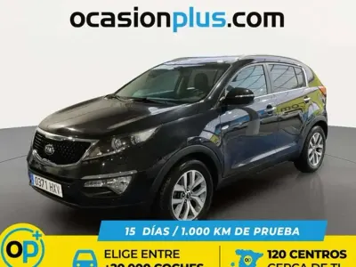 Usado Kia Sportage 116 CV (85 kW) 2014 Negro SUV