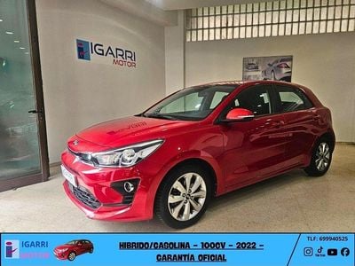 Usado Kia Rio 100 CV (73 kW) 2021 Rojo Berlina