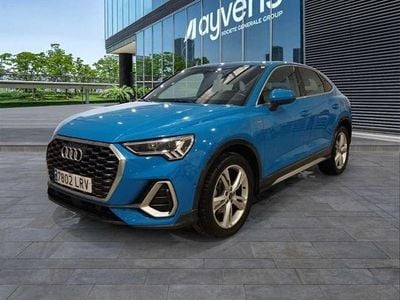 Usado Audi Q3 S-Line 150 CV (110 kW) 2021 Azul SUV