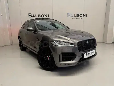 Usado Jaguar F-Pace R-Sport 240 CV (176 kW) 2018 Gris / plata SUV