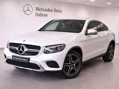 Usado Mercedes GLC220 170 CV (125 kW) 2018 Blanco Coupe