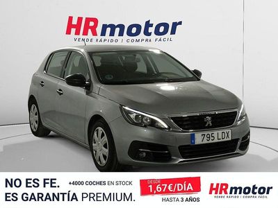 Usado Peugeot 308 Access 102 CV (75 kW) 2020 Gris Berlina