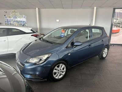 Usado Opel Corsa Selective 95 CV (69 kW) 2015 Azul Utilitario