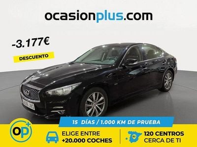 Usado Infiniti Q50 170 CV (125 kW) 2016 Negro Berlina