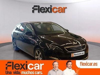 Usado Peugeot 308 SW Allure 130 CV (95 kW) 2017 Negro Familiar