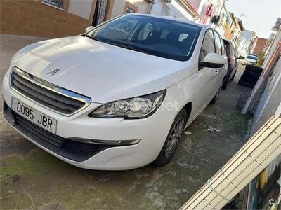 Blanco Usado 2014 Peugeot 308 SW Business-Line Familiar | 3500 € (Precio justo)