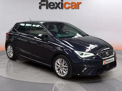 Usado Seat Ibiza FR 110 CV (80 kW) 2022 Azul Utilitario
