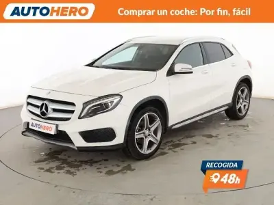 Usado Mercedes GLA200 AMG line 136 CV (100 kW) 2016 Blanco SUV