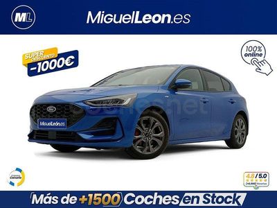 Usado Ford Focus ST-Line 125 CV (91 kW) 2023 Azul Berlina