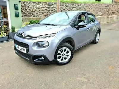 Usado Citroën C3 PureTech 82 CV (60 kW) 2018 Gris / plata Utilitario