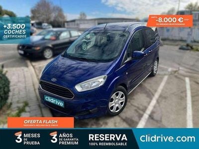 Usado Ford Tourneo Courier Trend 76 CV (55 kW) 2015 Azul Monovolumen