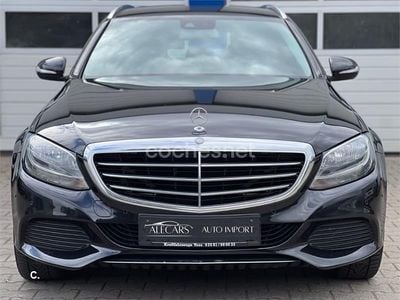 Usado Mercedes C200 Exclusive 184 CV (135 kW) 2015 Negro Familiar