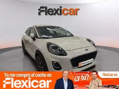 Usado Ford Puma Titanium 120 CV (88 kW) 2021 Beige SUV