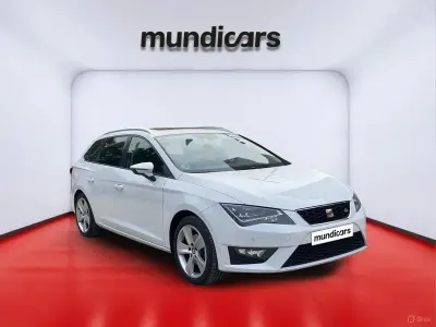 Usado Seat Leon ST FR 150 CV (110 kW) 2015 Blanco Familiar