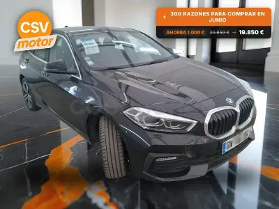 Usado BMW 118 136 CV (100 kW) 2023 Negro Utilitario