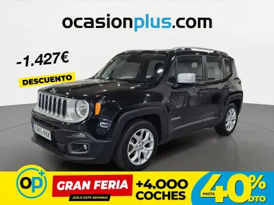 Usado Jeep Renegade Limited 120 CV (88 kW) 2018 Negro SUV