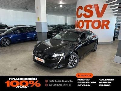Usado Peugeot 508 Allure 131 CV (96 kW) 2023 Negro Berlina