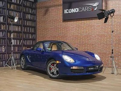 Käytetty Porsche Boxster S 295 HP (216 kW) 2006 Sininen Avoauto