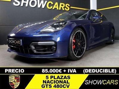 Usado Porsche Panamera GTS 480 CV (353 kW) 2021 Azul Berlina
